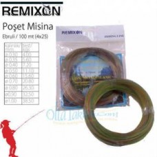 Remixon 100 mt 0.60mm paket misina ebruli